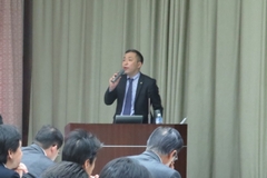 加藤学園長の講演