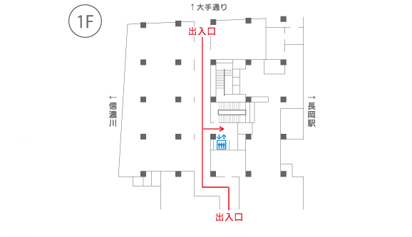 しせつあんない1F