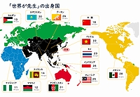 「「世界が先生」の出身国」の画像