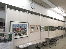 「切り絵サークル作品展」の画像