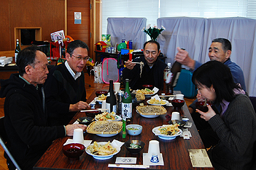 「そばと美酒で食事会」の画像