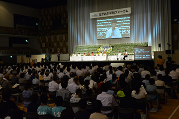 「市内小中学生が意見発表を行いました」の画像