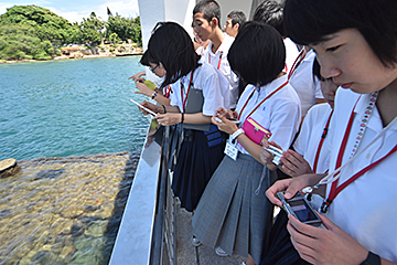 「今も燃料の重油が海に漏れ出しています」の画像