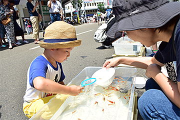 「金魚すくい」の画像