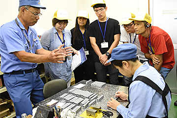 「留学生によるものづくり企業見学会を開催」の画像