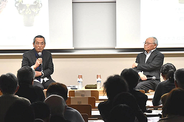 「小林達雄さんと土井善晴さんの対談」の画像