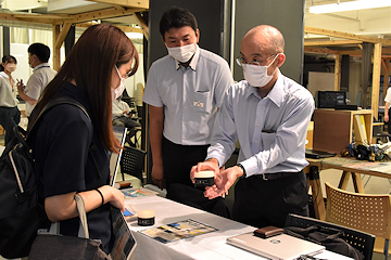 「市内企業の高い技術力やアイデアに関心」の画像