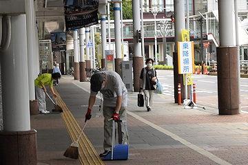 「商店街の賑わいに向けて今できる準備をと企画」の画像