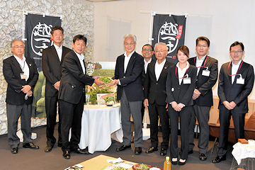 「越後ながおか越一寸えだまめ協議会」の画像