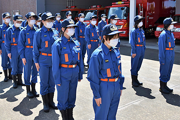 「礼式訓練などの研修」の画像