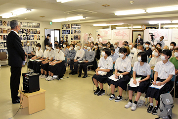 「長岡空襲殉難者追慕の集い」の画像