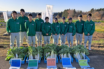 「ダイコンの試食会も実施」の画像1