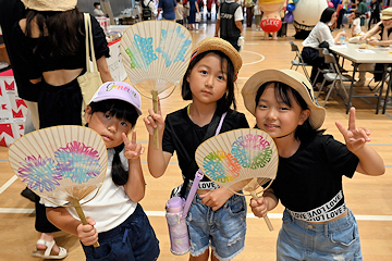 「小国和紙うちわづくり」の画像