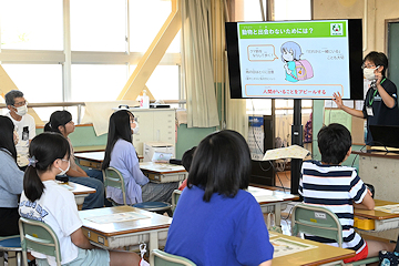 「クマの対処方法等を学ぶ講習会」の画像