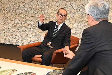 「絵本作家の松岡達英さん」の画像