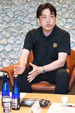 「（株）越後御貢屋の代表取締役会長・樋口勝博さん」の画像