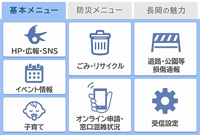 「基本メニュー」の画像
